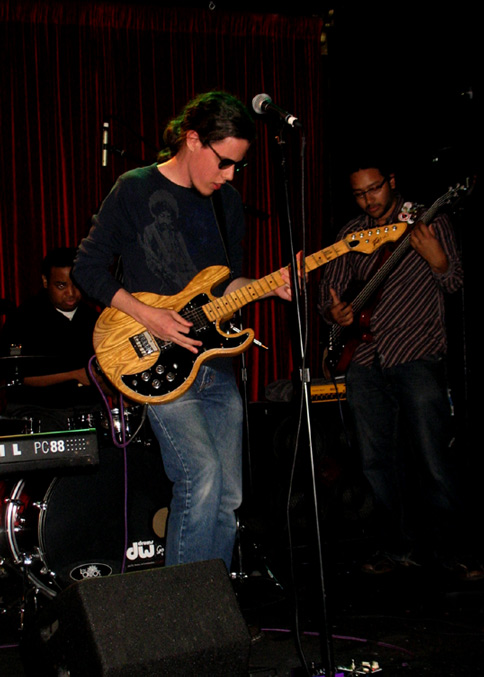 Conrad Oberg and band play at Harvelle's in Santa Monica, CA