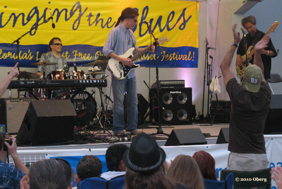 Conrad performs at Springing the Blues Fest Jax Beach, FL 2010